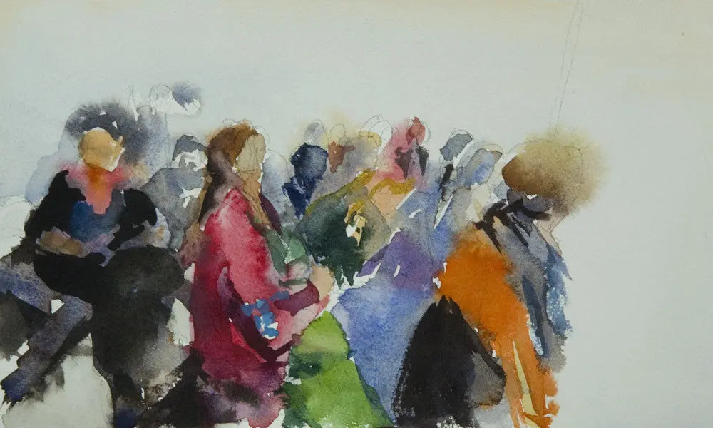 Open Mic Watercolor