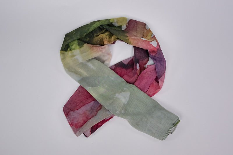 
                  
                    Floral Silhouette Scarf
                  
                