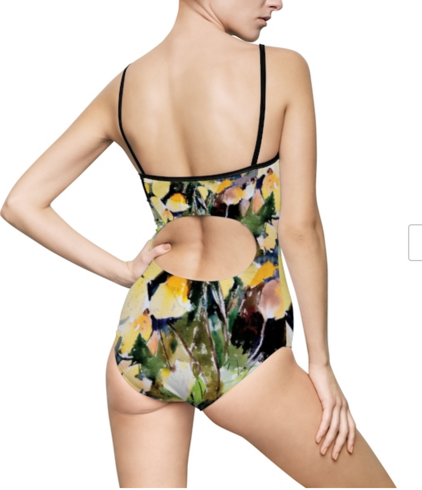 
                  
                    Round Yellow Leaves Swimsuit
                  
                