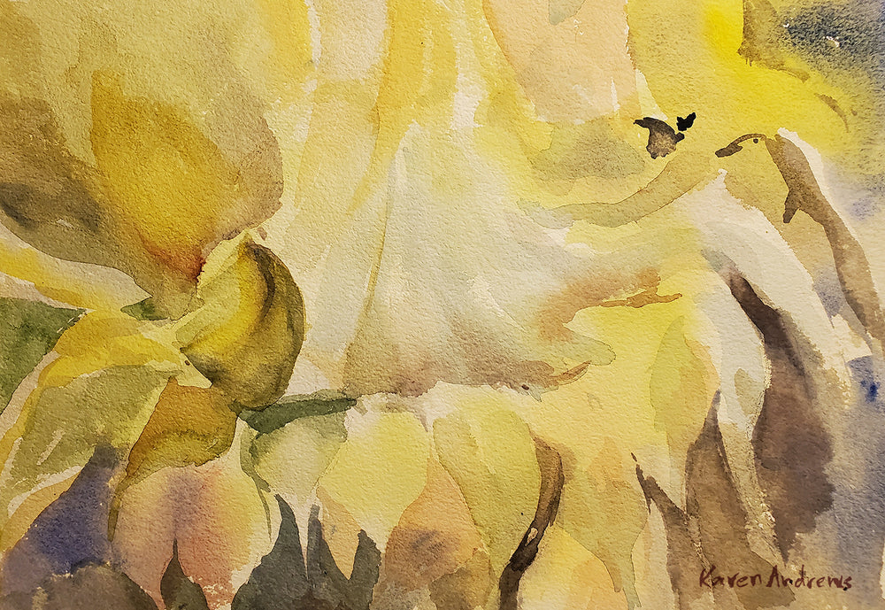 Sunflower, Study in Yellows