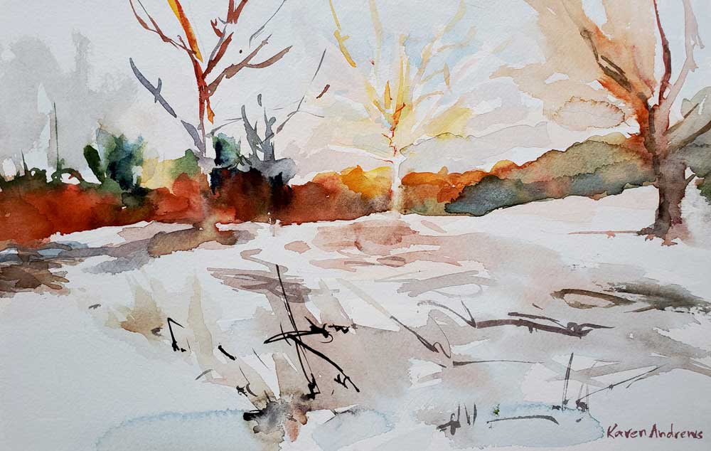 Wintery Field 2