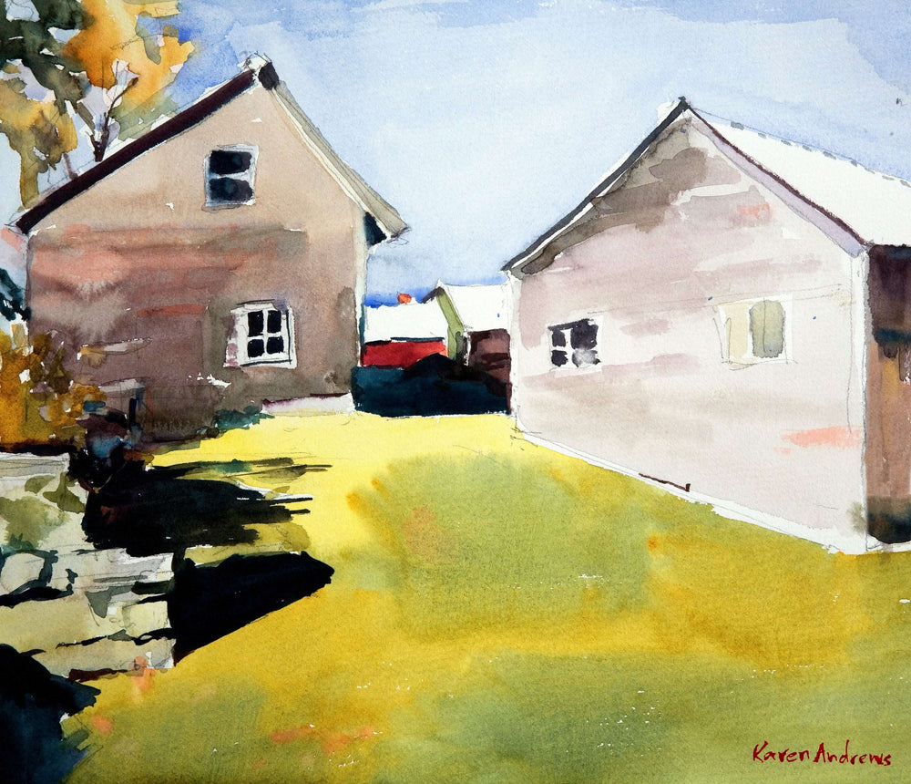 Two Barn Buildings
